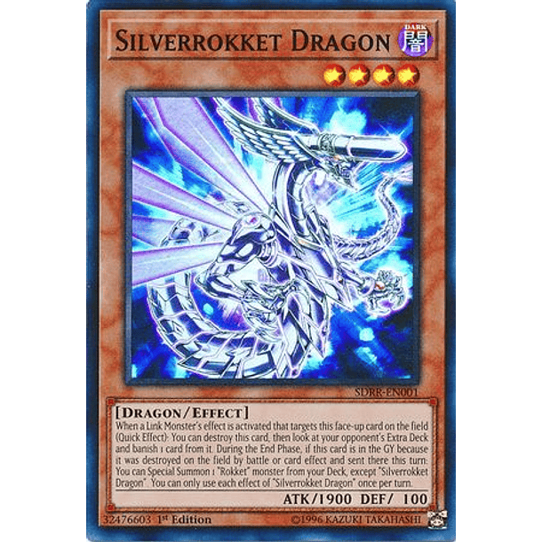 Silverrokket Dragon - SDRR-EN001 - Super Rare 