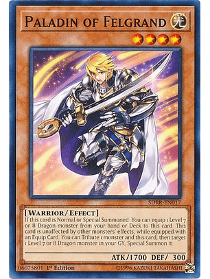Paladin of Felgrand - SDRR-EN017 - Common