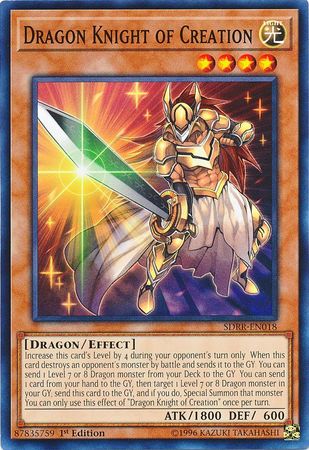 Dragon Knight of Creation - SDRR-EN018 - Common 1