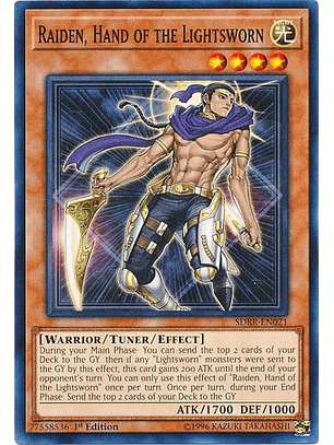 Raiden, Hand of the Lightsworn - SDRR-EN021 - Common