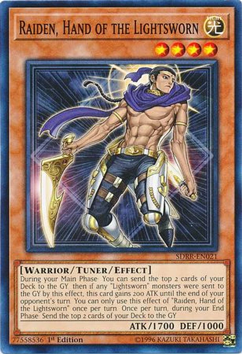 Raiden, Hand of the Lightsworn - SDRR-EN021 - Common