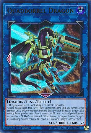 Quadborrel Dragon - SDRR-EN043 - Ultra Rare  1