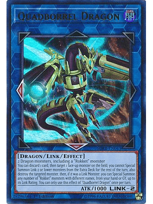 Quadborrel Dragon - SDRR-EN043 - Ultra Rare 