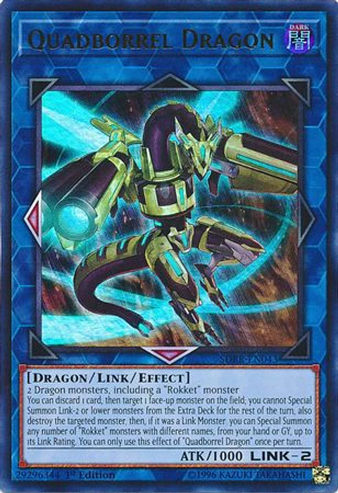 Quadborrel Dragon - SDRR-EN043 - Ultra Rare 