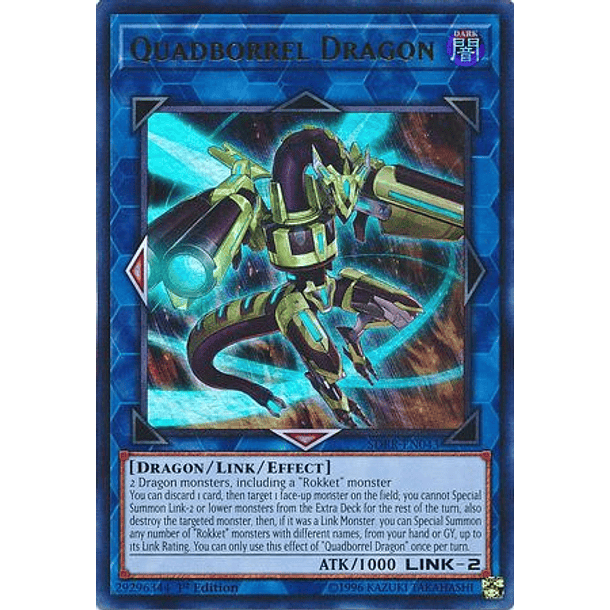 Quadborrel Dragon - SDRR-EN043 - Ultra Rare 