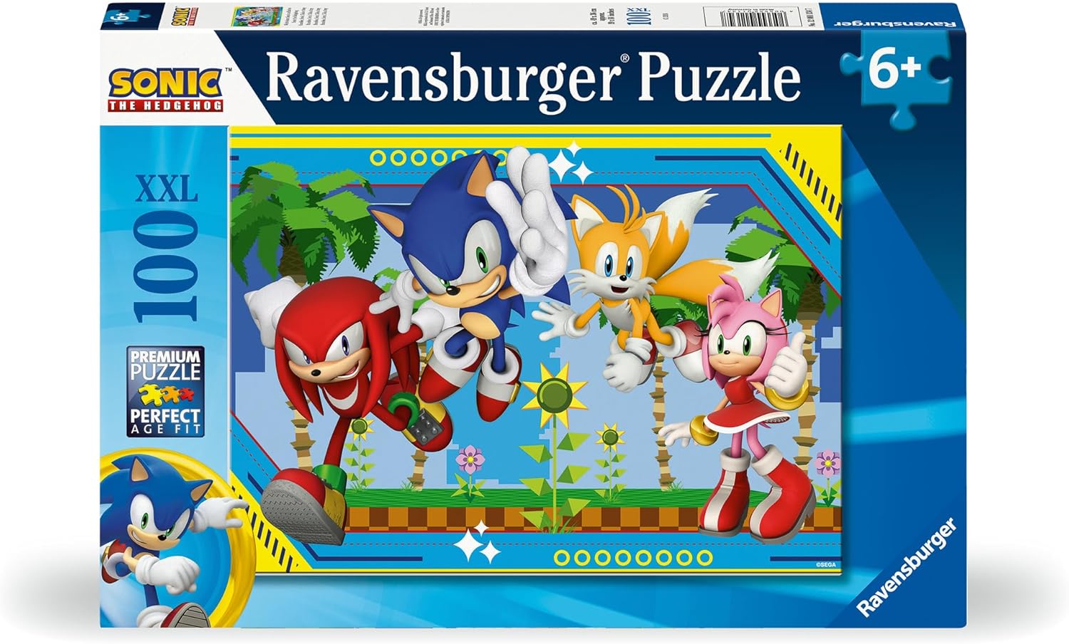 Rompecabezas Sonic 100 Piezas XXL - Ravensburger 1