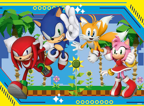 Rompecabezas Sonic 100 Piezas XXL - Ravensburger