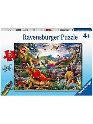 Rompecabezas T-Rex Terror 35 Piezas - Ravensburger