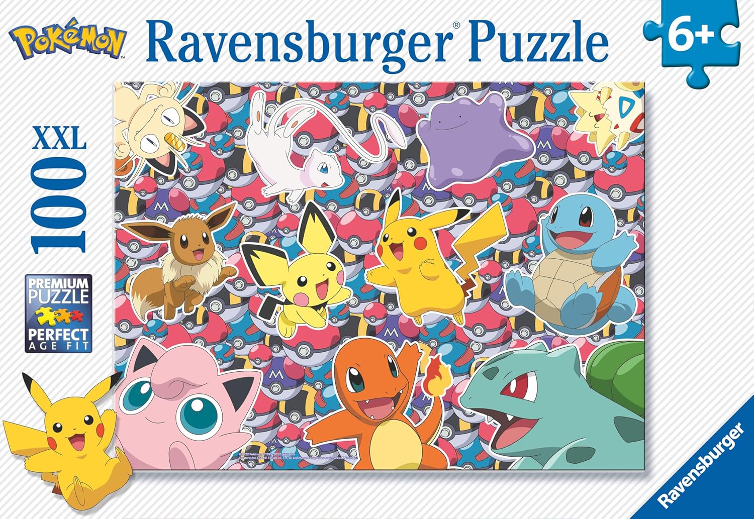Rompecabezas Pokemon 100 Piezas XXL - Ravensburger 2