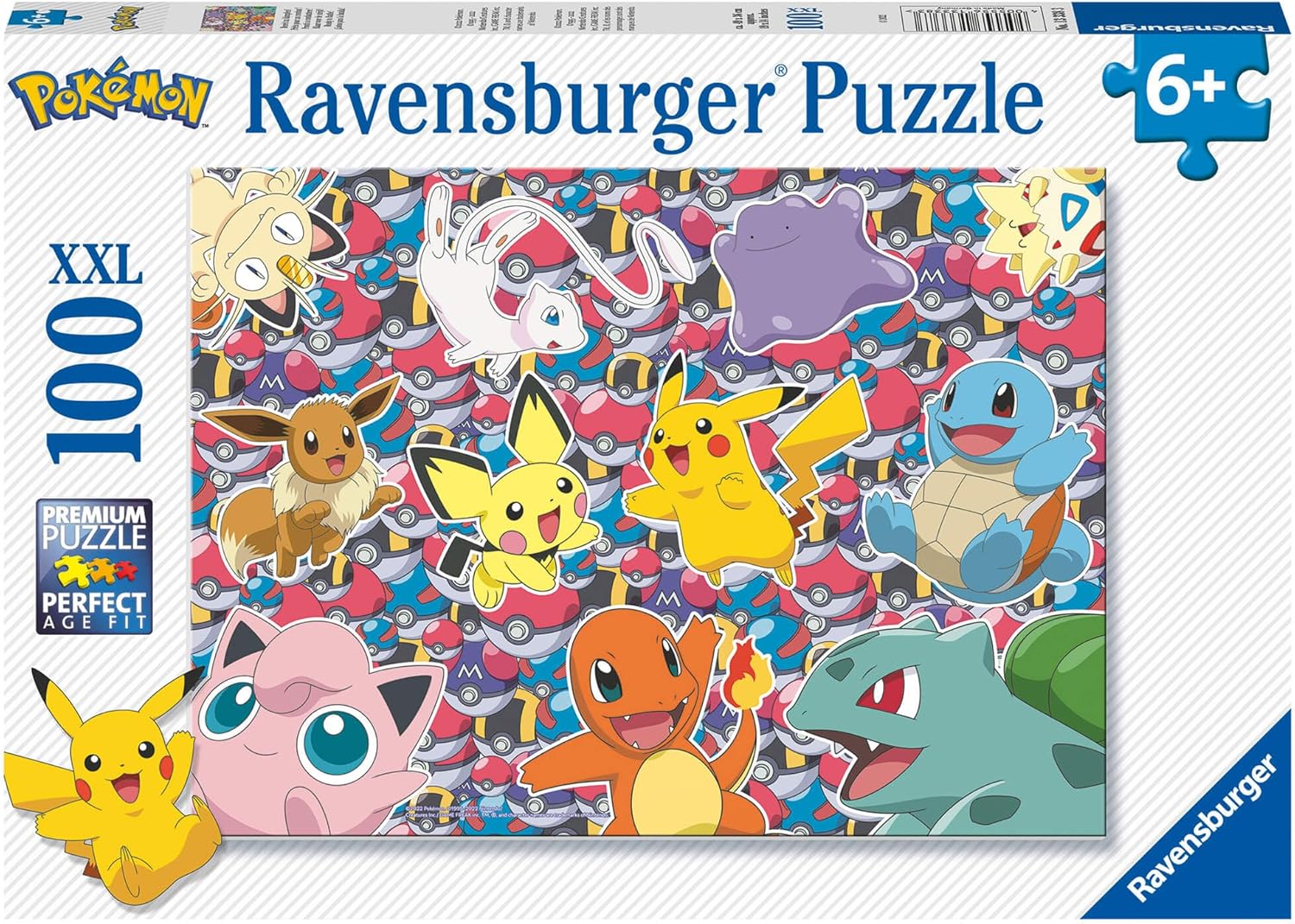 Rompecabezas Pokemon 100 Piezas XXL - Ravensburger 1