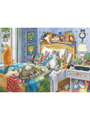 Rompecabezas Siesta de Gatos 500 Piezas - Ravensburger