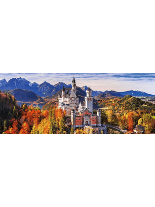  Rompecabezas Castillo Bavaria 1000 Piezas - Ravensburger Panorama