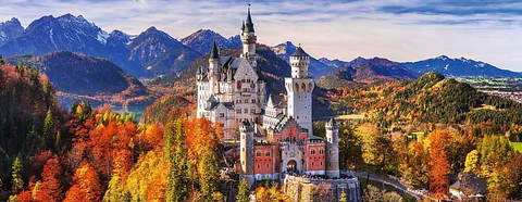  Rompecabezas Castillo Bavaria 1000 Piezas - Ravensburger Panorama
