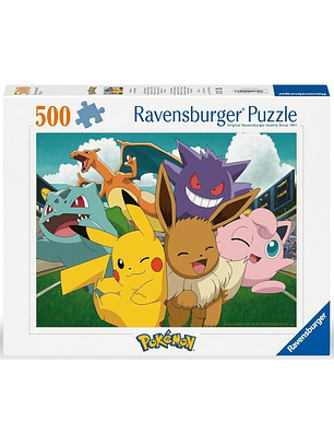  Rompecabezas Pokémon in the Stadium 500 Piezas - Ravensburger