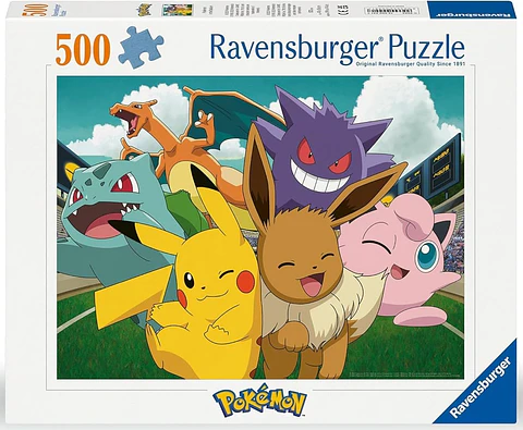  Rompecabezas Pokémon in the Stadium 500 Piezas - Ravensburger
