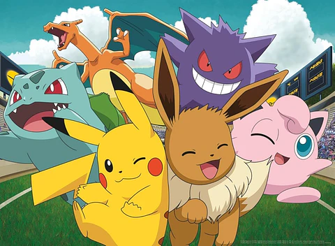  Rompecabezas Pokémon in the Stadium 500 Piezas - Ravensburger