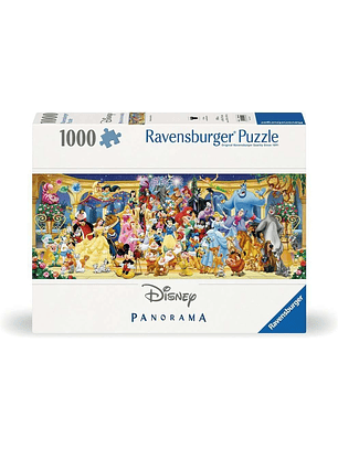  Rompecabezas Disney Group Photo 1000 Piezas - Ravensburger Panorama