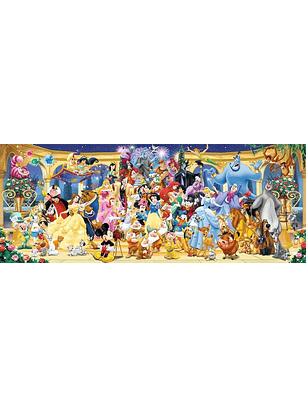  Rompecabezas Disney Group Photo 1000 Piezas - Ravensburger Panorama