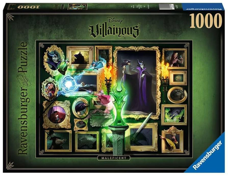 Rompecabezas Disney Villainous Maleficient 1000 Piezas - Ravensburger 1