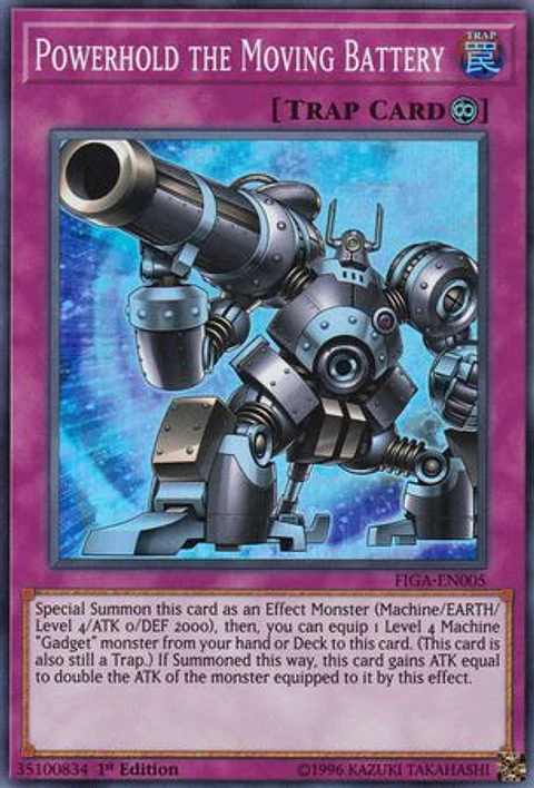 Powerhold the Moving Battery - FIGA-EN005 - Super Rare