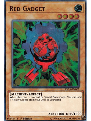 Red Gadget - FIGA-EN007 - Super Rare 
