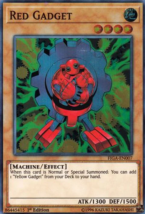 Red Gadget - FIGA-EN007 - Super Rare 