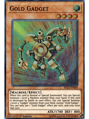 Gold Gadget - FIGA-EN009 - Super Rare