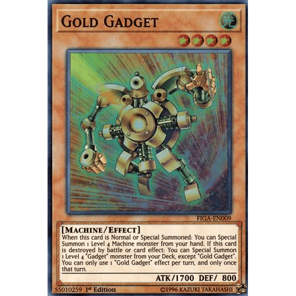 Gold Gadget - FIGA-EN009 - Super Rare