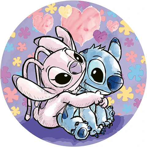 Rompecabezas Circular Disney Stitch 500 Piezas - Ravensburger