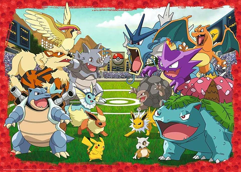 Rompecabezas Pokemon Showdown 1000 Piezas - Ravensburger