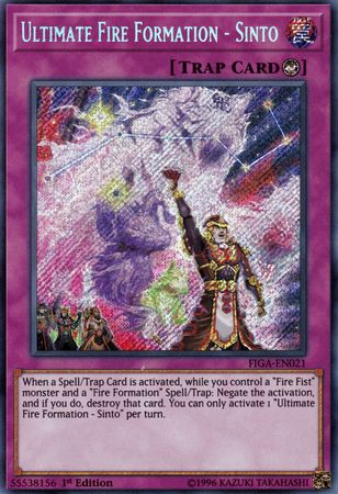Ultimate Fire Formation - Sinto - FIGA-EN021 - Secret Rare  1