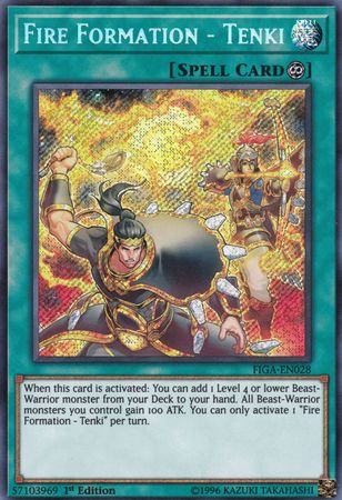 Fire Formation - Tenki - FIGA-EN028 - Secret Rare 1
