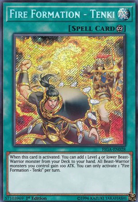 Fire Formation - Tenki - FIGA-EN028 - Secret Rare