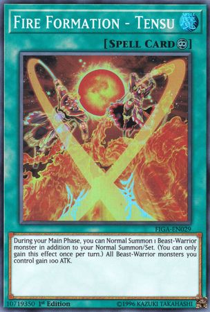 Fire Formation - Tensu - FIGA-EN029 - Super Rare 1