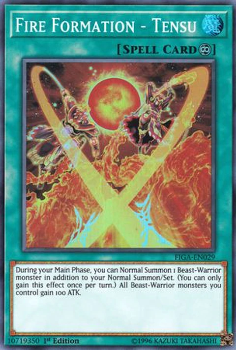 Fire Formation - Tensu - FIGA-EN029 - Super Rare