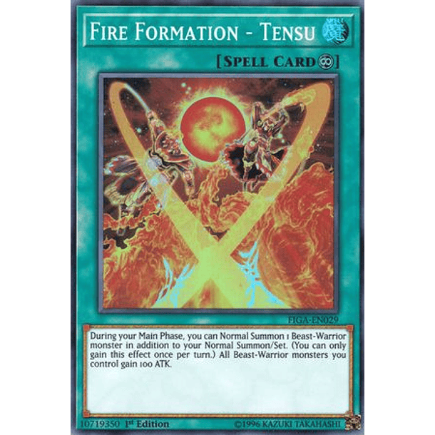 Fire Formation - Tensu - FIGA-EN029 - Super Rare