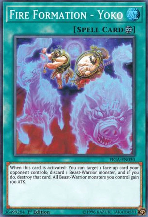 Fire Formation - Yoko - FIGA-EN030 - Super Rare 