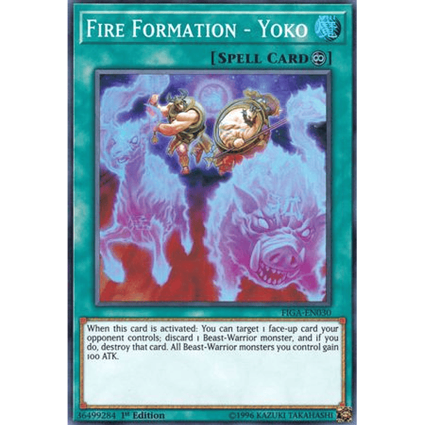 Fire Formation - Yoko - FIGA-EN030 - Super Rare 