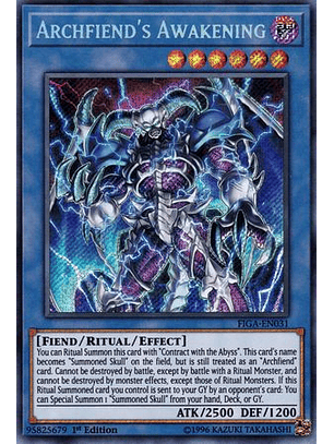Archfiend's Awakening - FIGA-EN031 - Secret Rare