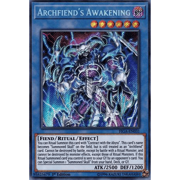 Archfiend's Awakening - FIGA-EN031 - Secret Rare