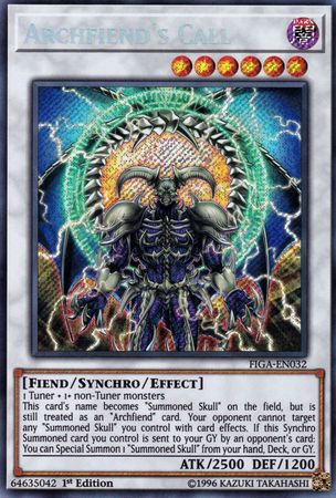 Archfiend's Call - FIGA-EN032 - Secret Rare  1