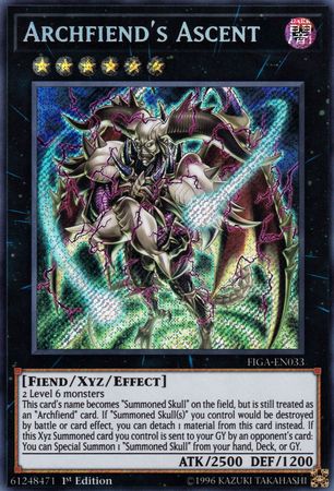 Archfiend's Ascent - FIGA-EN033 - Secret Rare 1