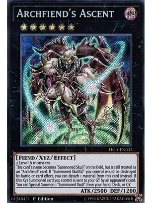 Archfiend's Ascent - FIGA-EN033 - Secret Rare