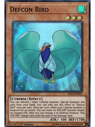 Defcon Bird - FIGA-EN037 - Super Rare 
