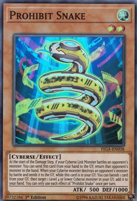 Prohibit Snake - FIGA-EN038 - Super Rare