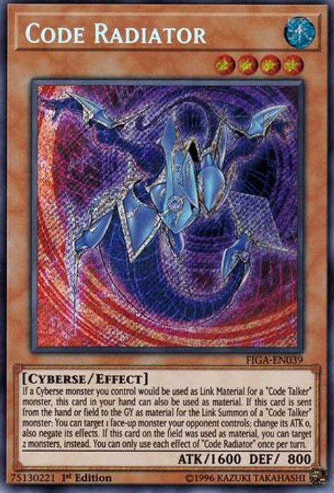 Code Radiator - FIGA-EN039 - Secret Rare