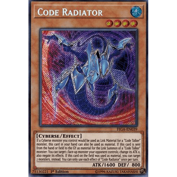 Code Radiator - FIGA-EN039 - Secret Rare