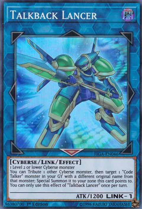 Talkback Lancer - FIGA-EN046 - Super Rare