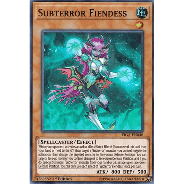 Subterror Fiendess - FIGA-EN048 - Super Rare