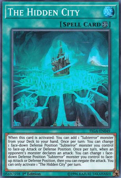 The Hidden City - FIGA-EN049 - Super Rare